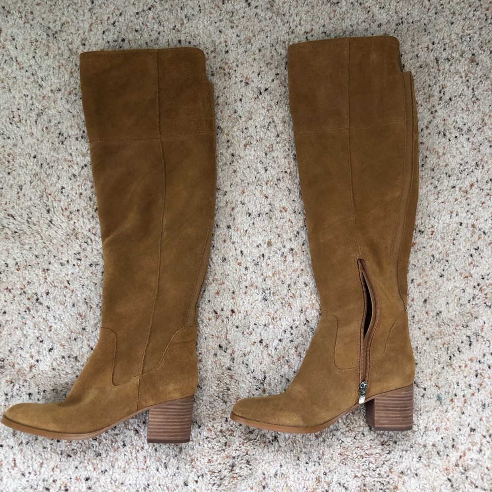 Marc Fisher Tan suede above the knee boot - 6.5